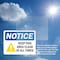 Signmission Safety Culture Sign, 24 in Width, Vinyl Decal, Rectangle OS-2PACK-NS-D-1824-L-15869 - alternate 4